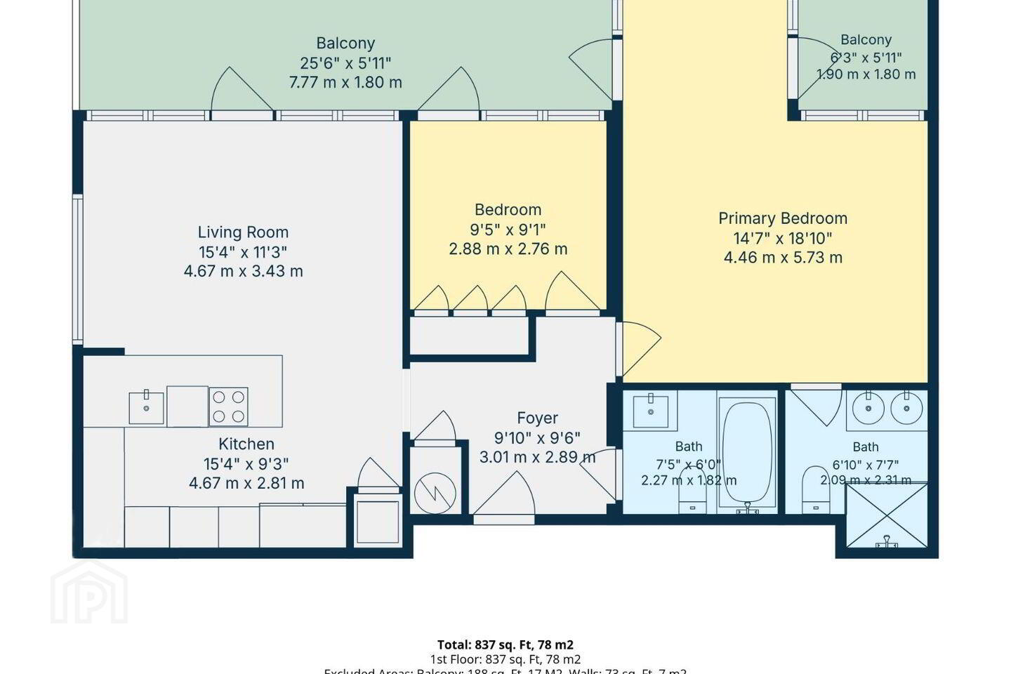 Apartment 307 The Cubes 1 Stillorgan 26 of 27