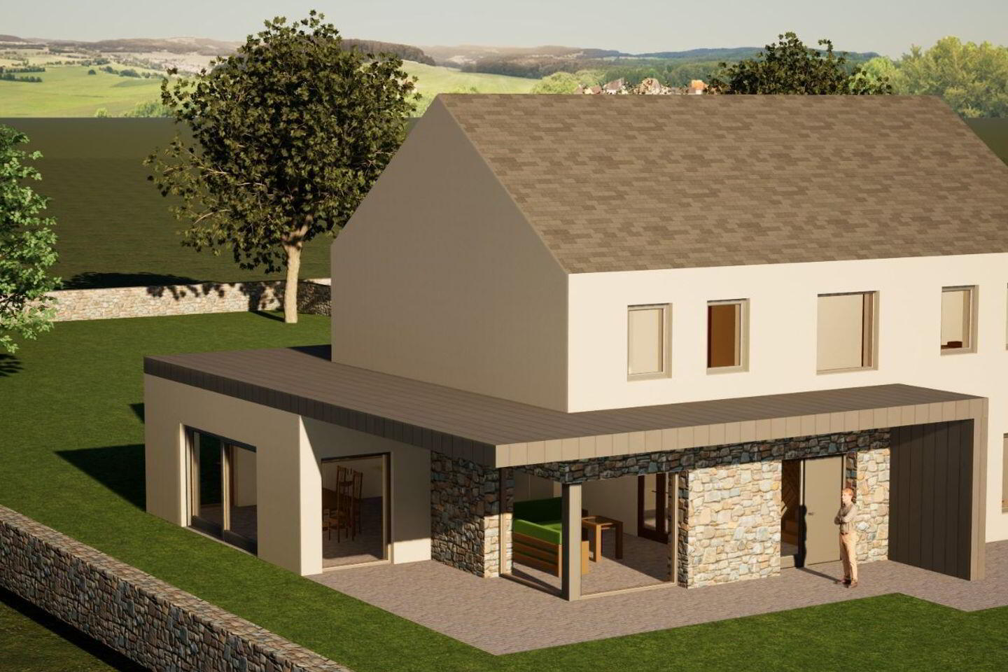 Site At, Monivea Village 3 of 5