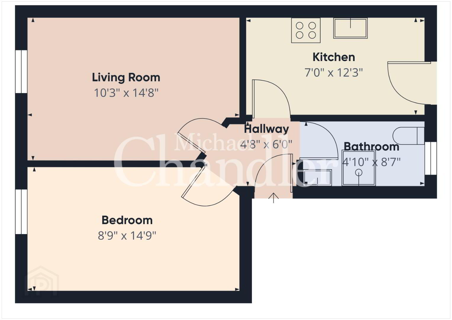 Apt 3, 74 Fitzroy Avenue 7 of 8