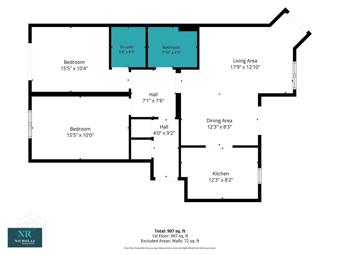 Apt 2 Meadow House, 47 The Boulevard 12 of 12