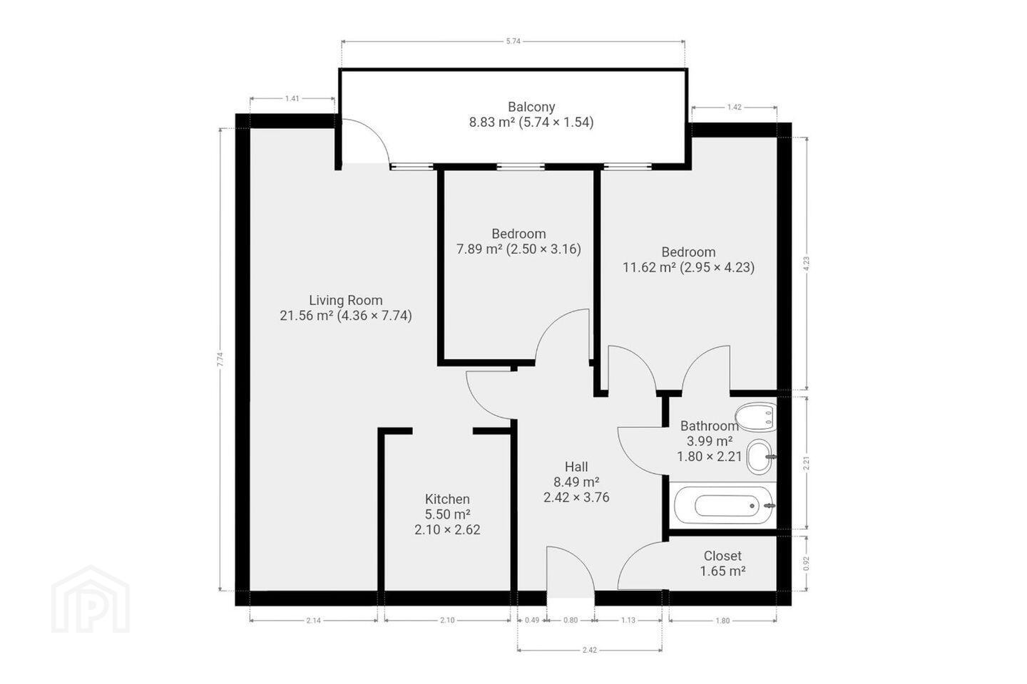 Apartment 58 Grove Court 17 of 18
