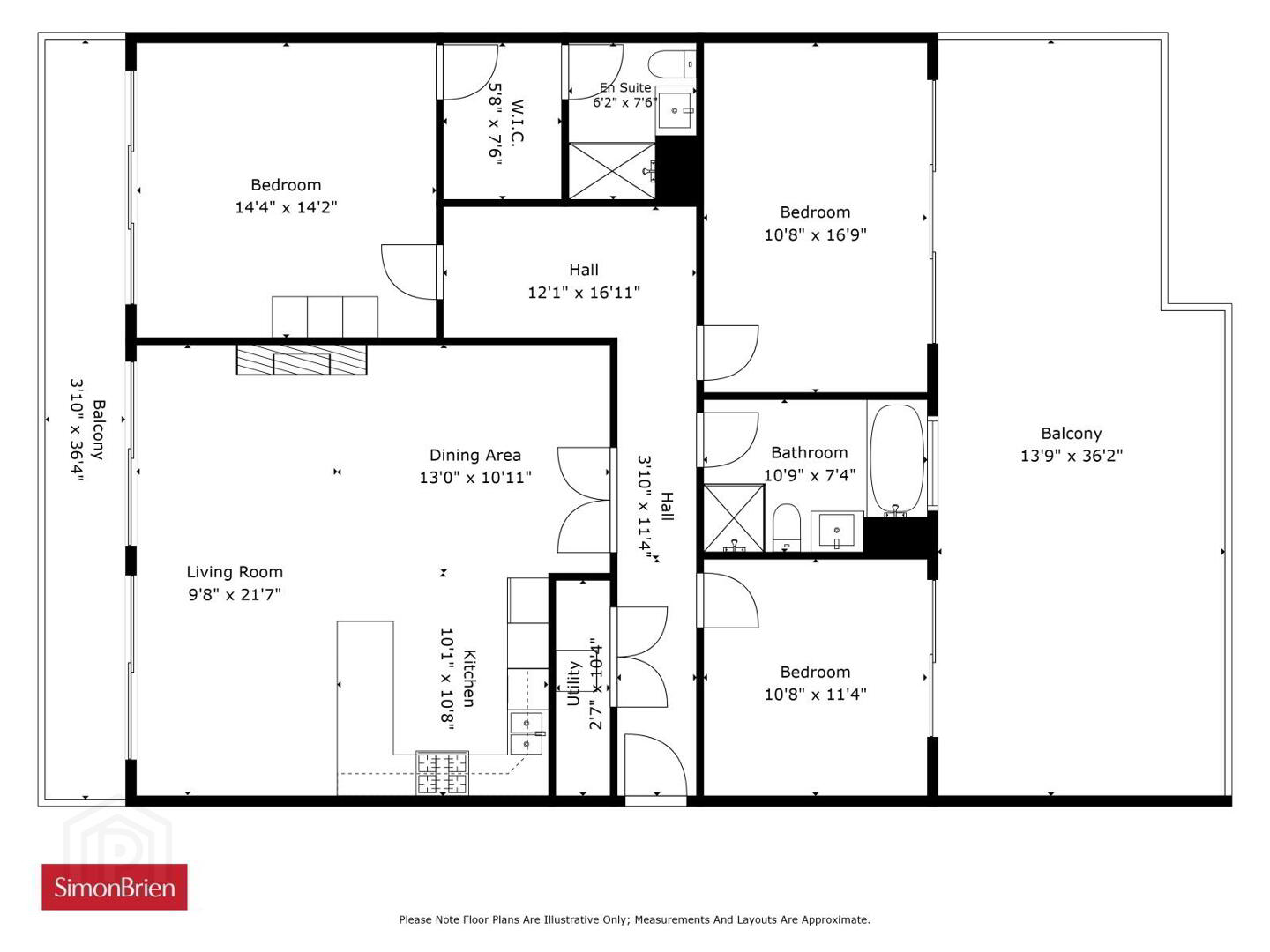 Apartment 7.43 The Arc 2L Queens Road 27 of 27