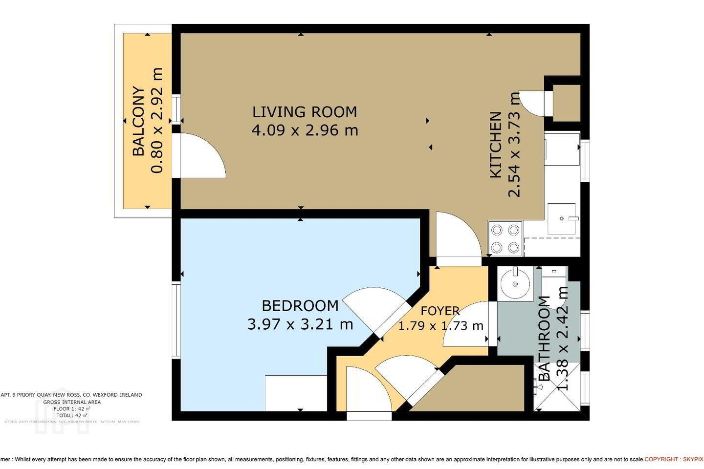 Apartment 9 Priory Quay 13 of 13