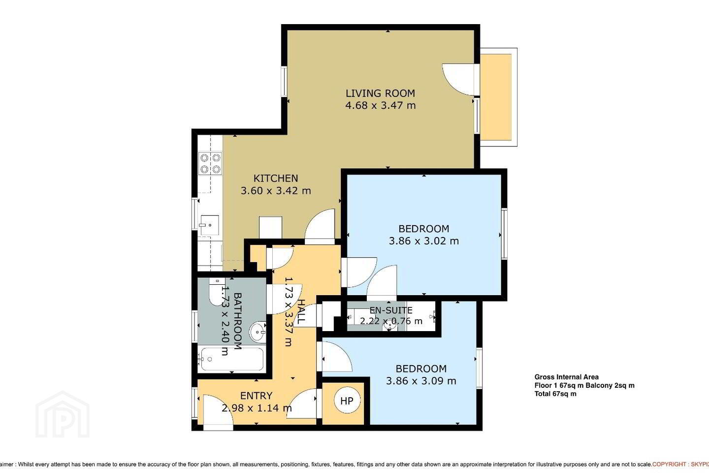 Apartment 48 Priory Quay 16 of 16