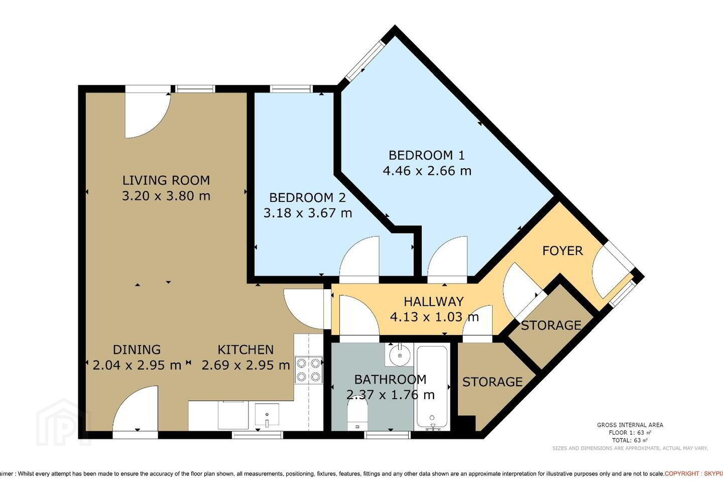 Apartment 40 Priory Quay 15 of 15