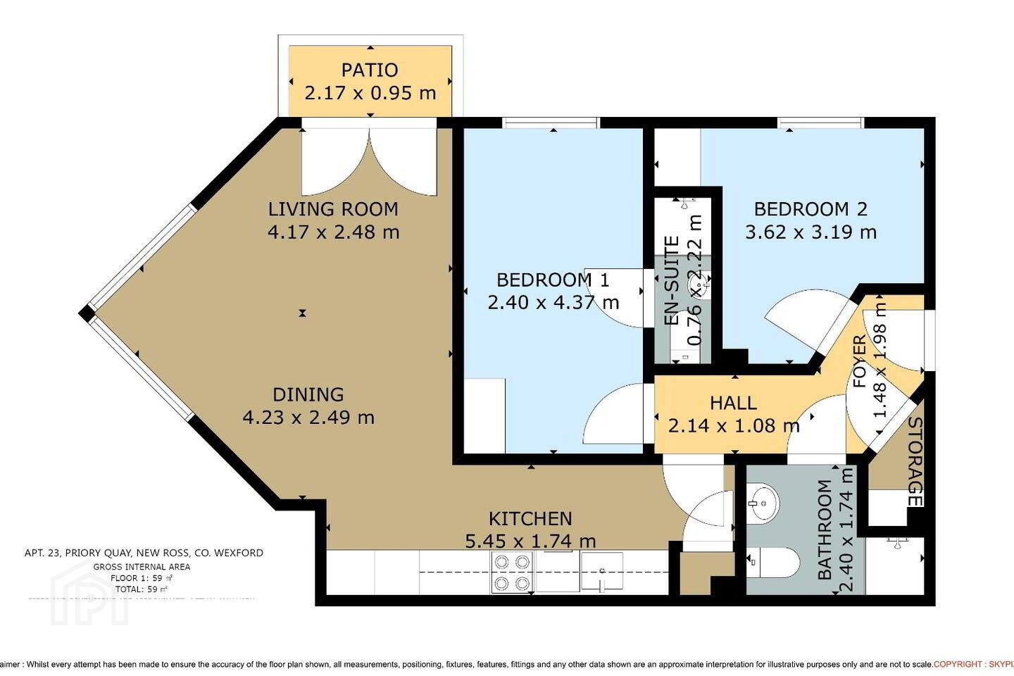 Apartment 23 Priory Quay 15 of 15
