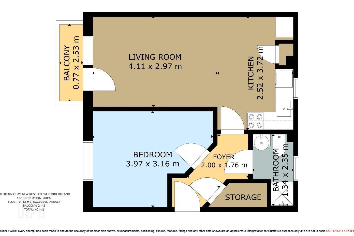 Apartment 18 Priory Quay 13 of 13