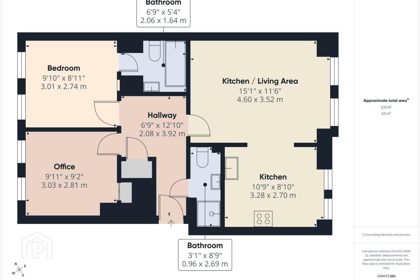 Apartment 16 Bishopsmede 22 of 23