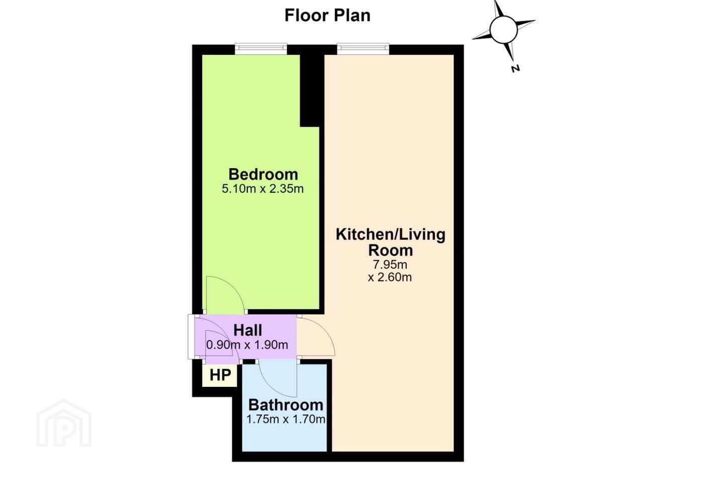 Flat 2, 49 Blessington Street 7 of 7