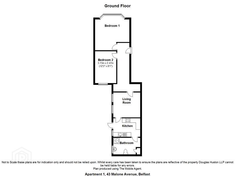 Flat 1, 43 Malone Avenue 7 of 7