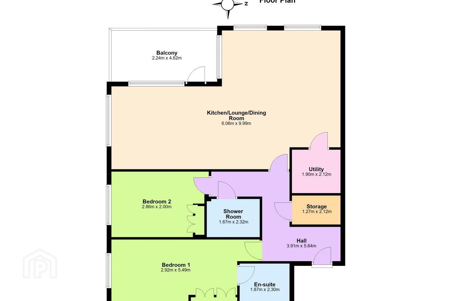 Apt 11, Papworth Hall 14 of 15