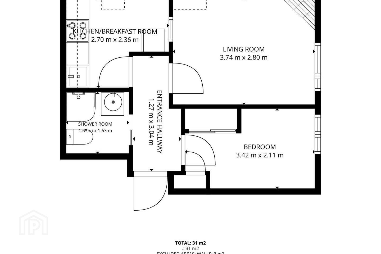 Apartment 56 Crescent House The Crescent 18 of 19