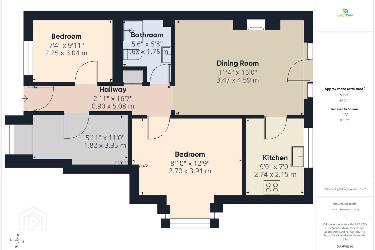 Apartment 2 The Mews Rockshire Road 9 of 9