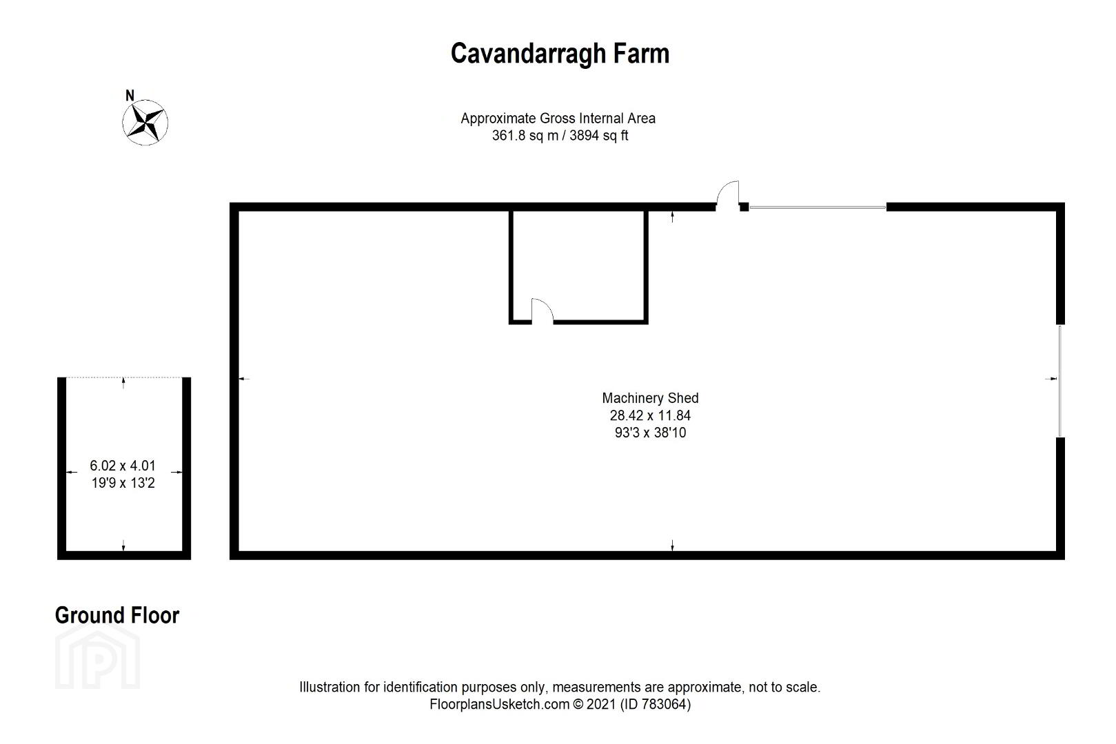 Cavandarragh Farm, Ratyn Road