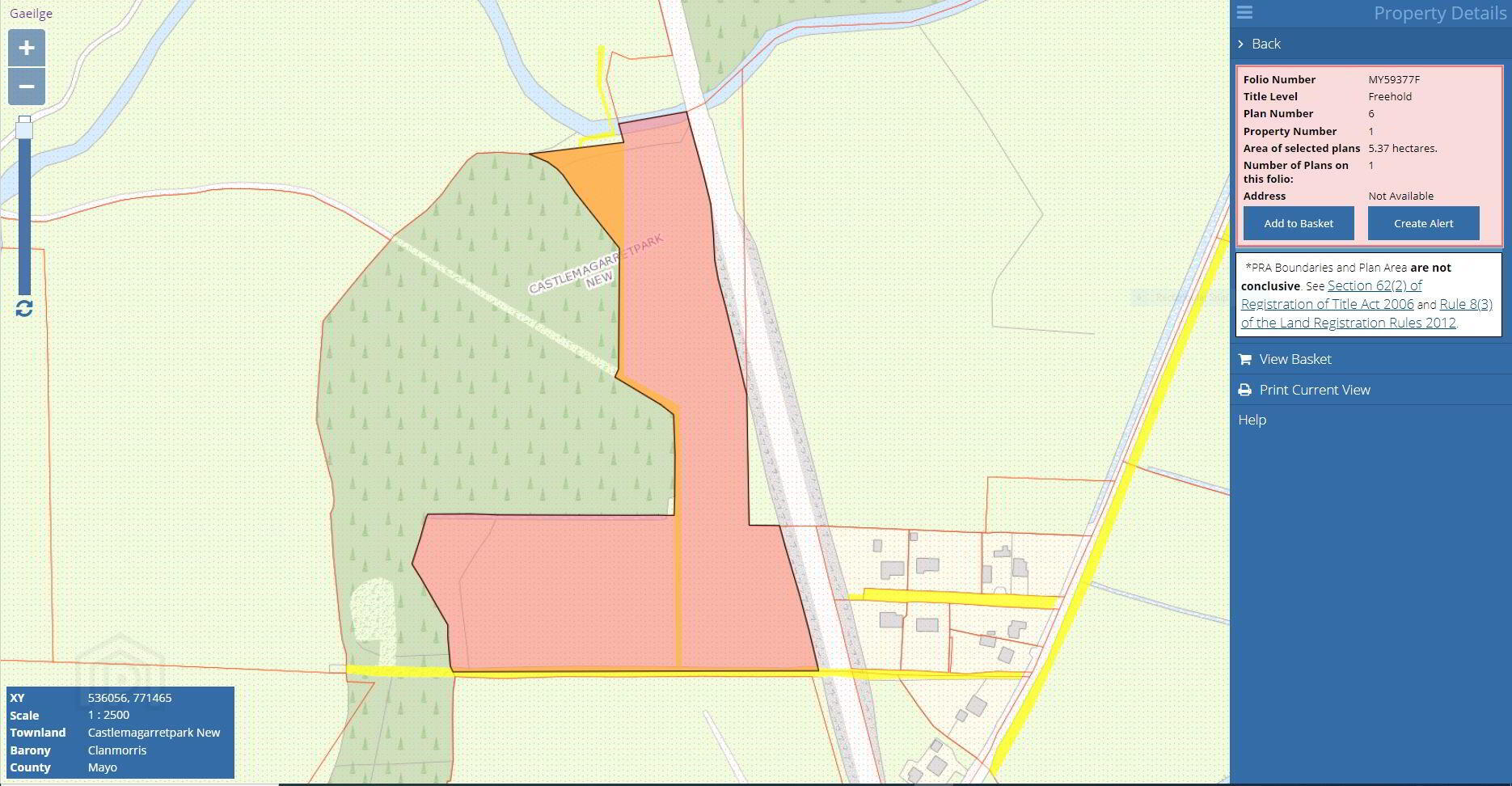 C. 13.26 Acres Of Farm Land At Castlemacgarrett 4 of 4