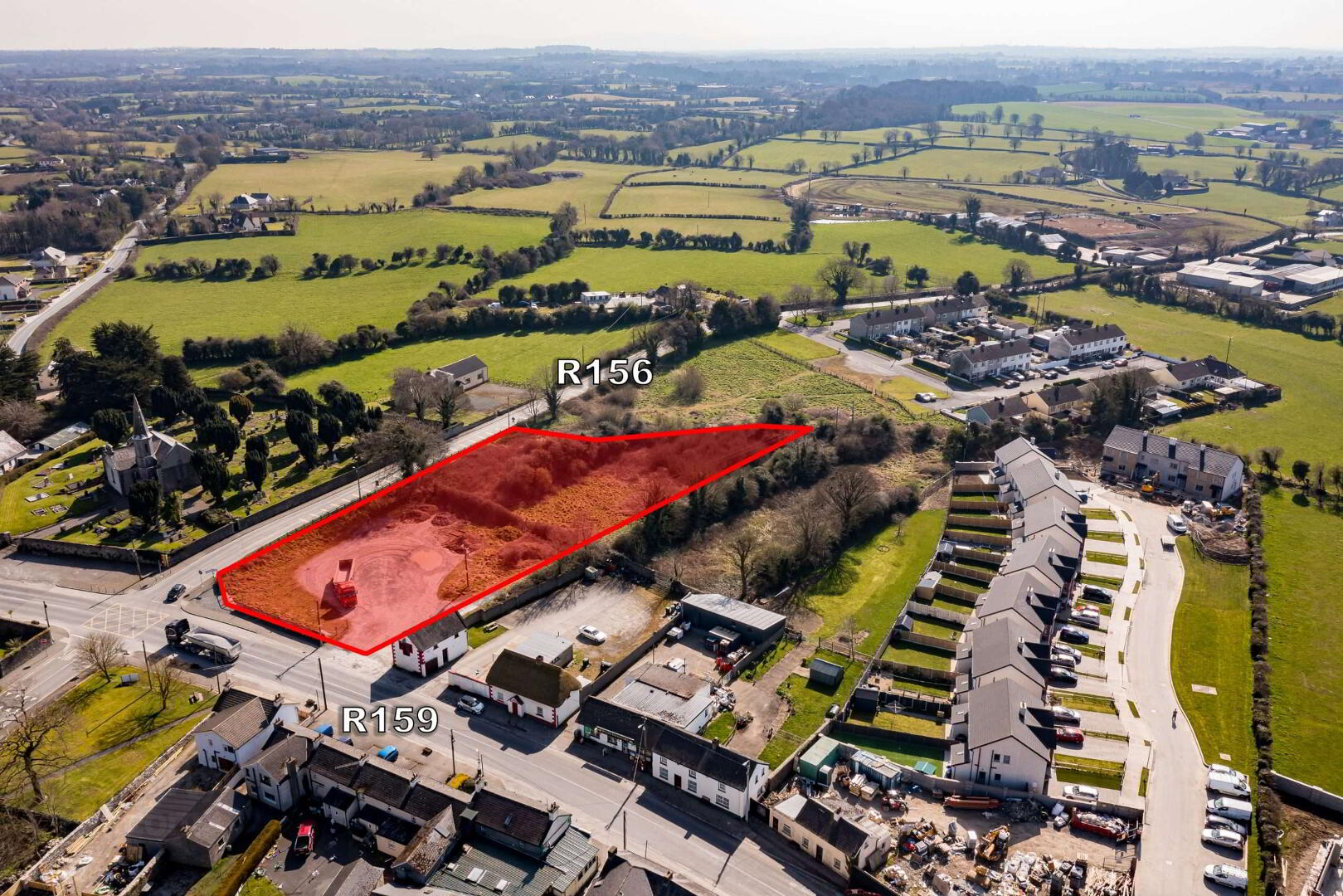 P 1.48 Acres With F. P. For, 26 Residential Units -