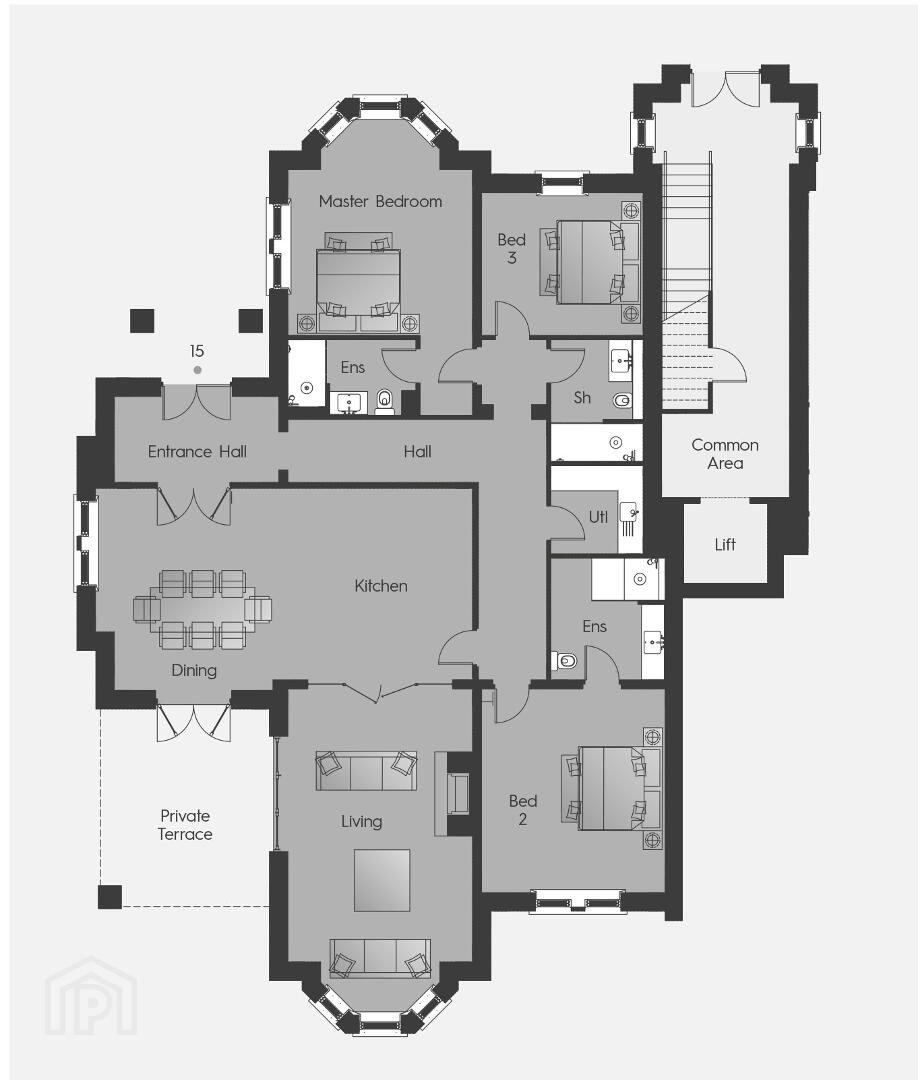 Apartment 15 Ardavon House 41 of 43