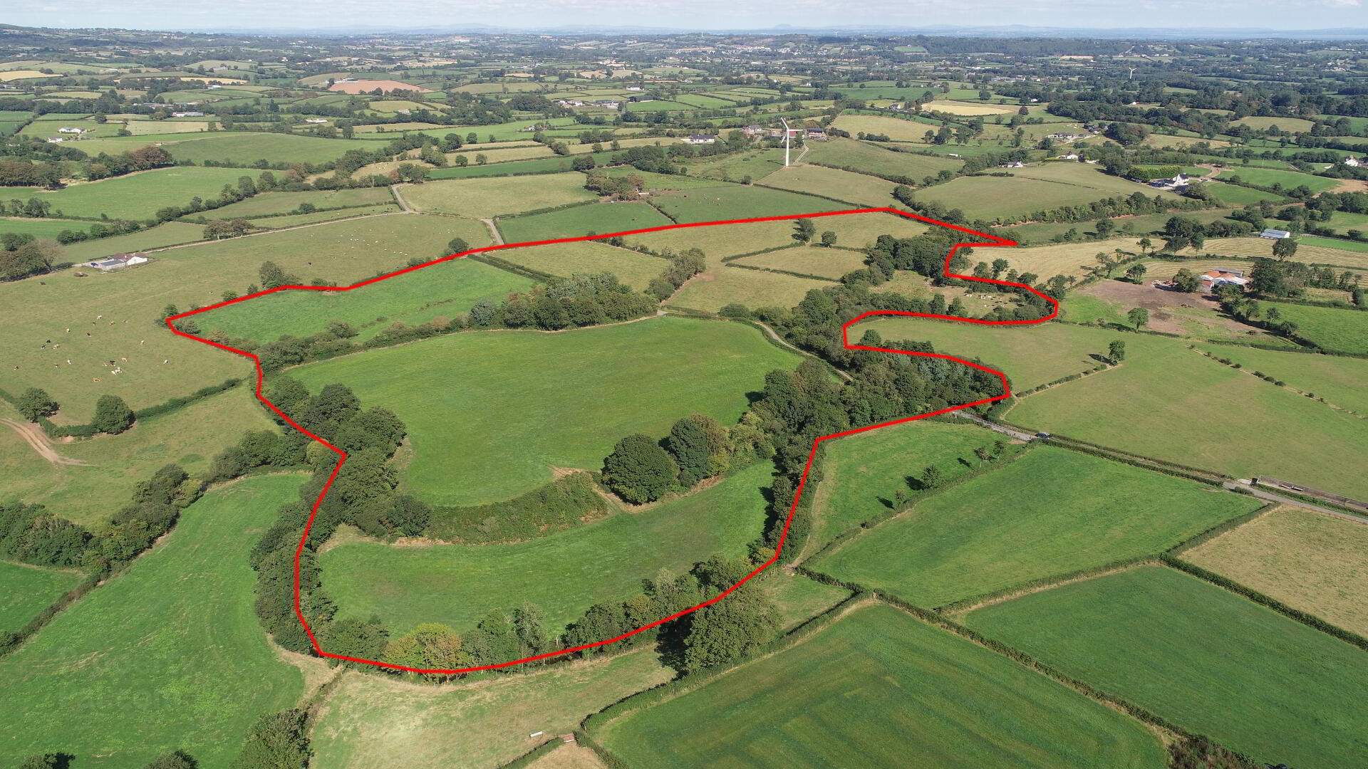 C. 35.4 Acres Of Land, Dwelling And Farmyard, 95 Claggan Lane