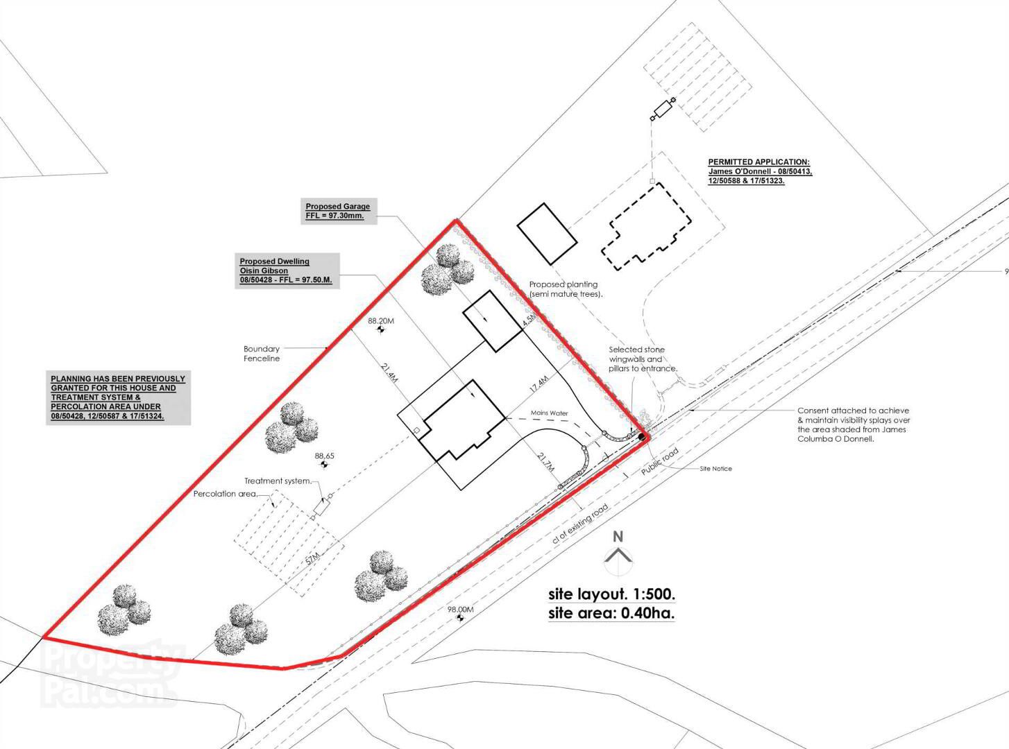 0.9 Acre Site At Trentagh