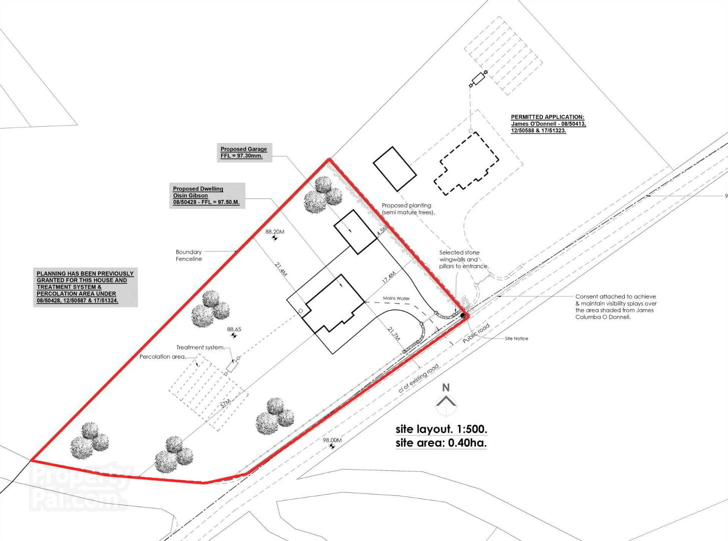 0.9 Acre Site At Trentagh 1 of 5