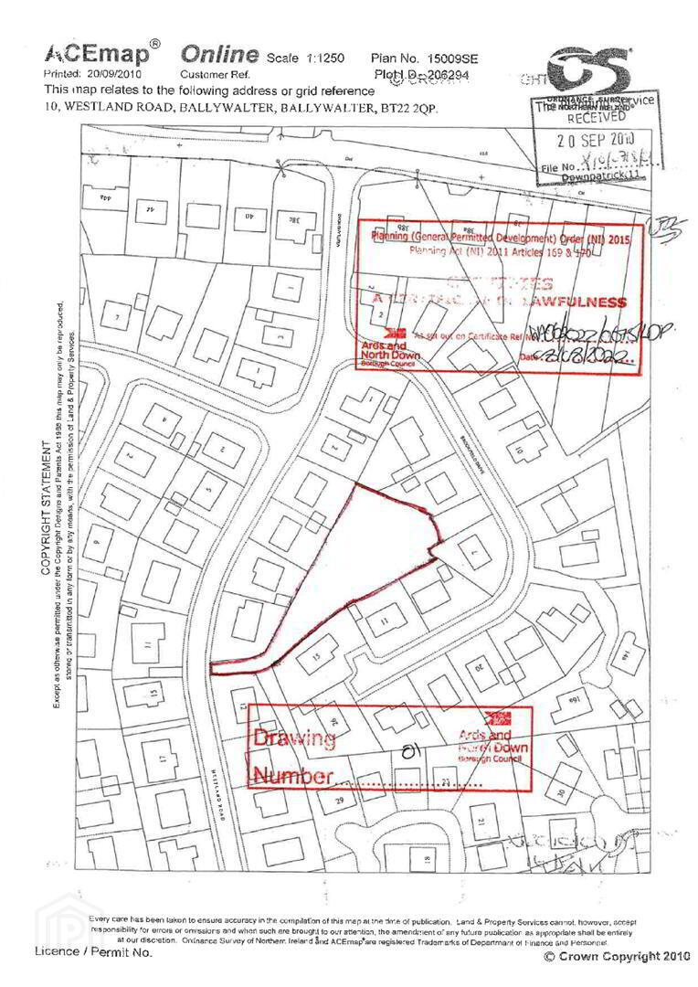 Site Between, 10-12 Westland Road 1 of 4