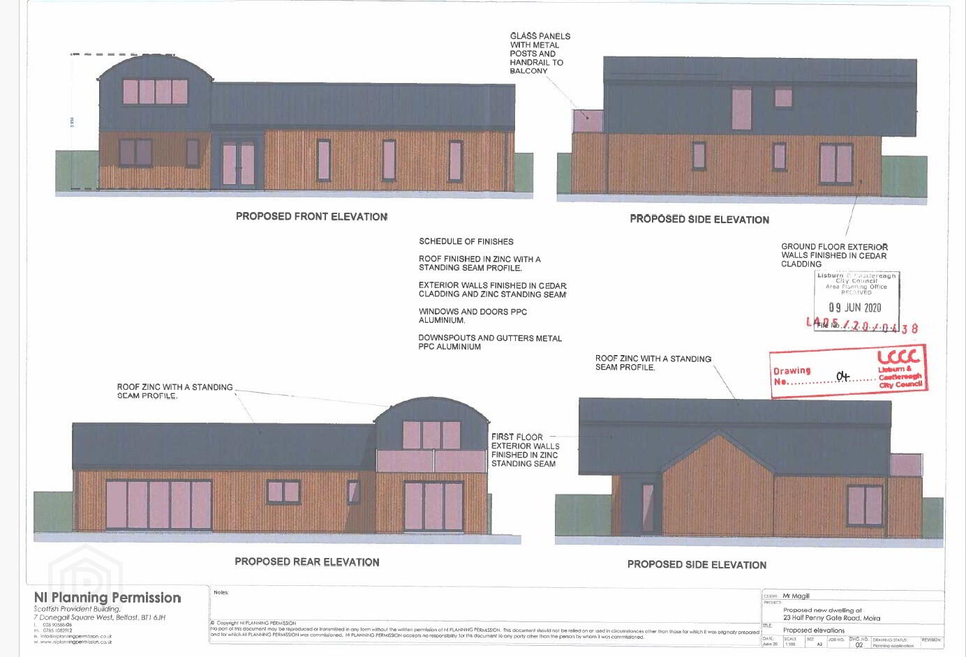 Building Site , Approx 20m West Of, 23 Halfpenny Gate Road 4 of 6