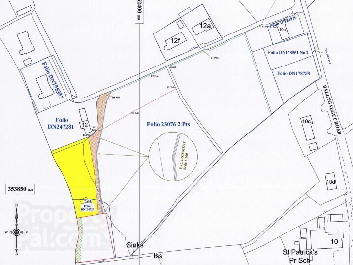 Site 100m South Of, 12 Ballygalget Road