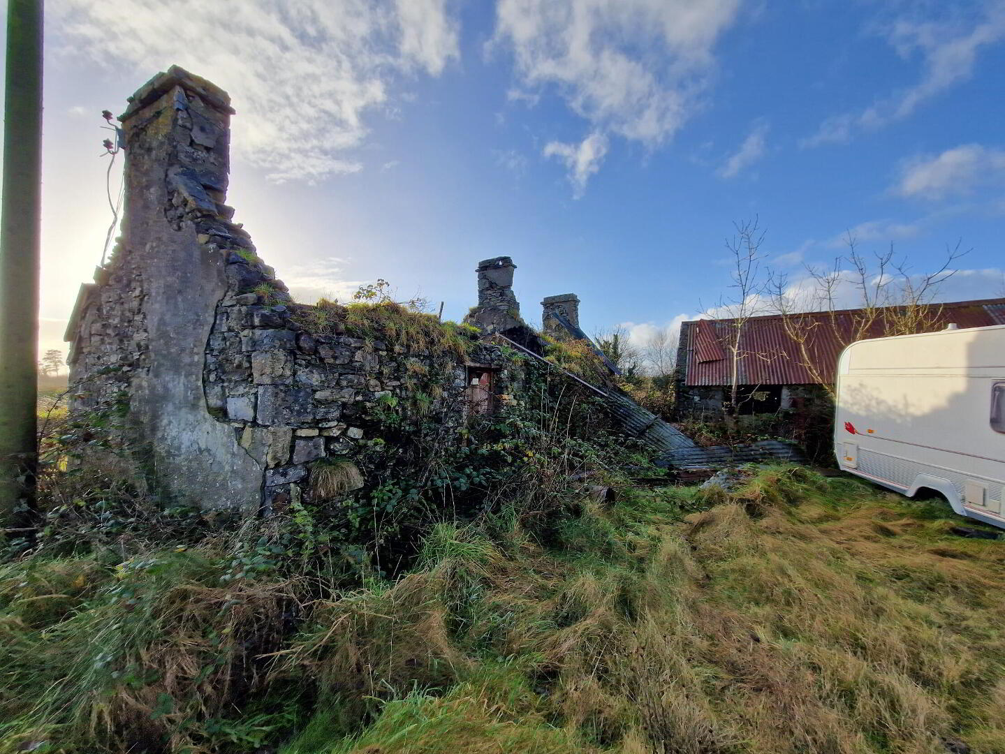 Derelict House, And 12.42 Acres Of Forestry At Cuillaun
