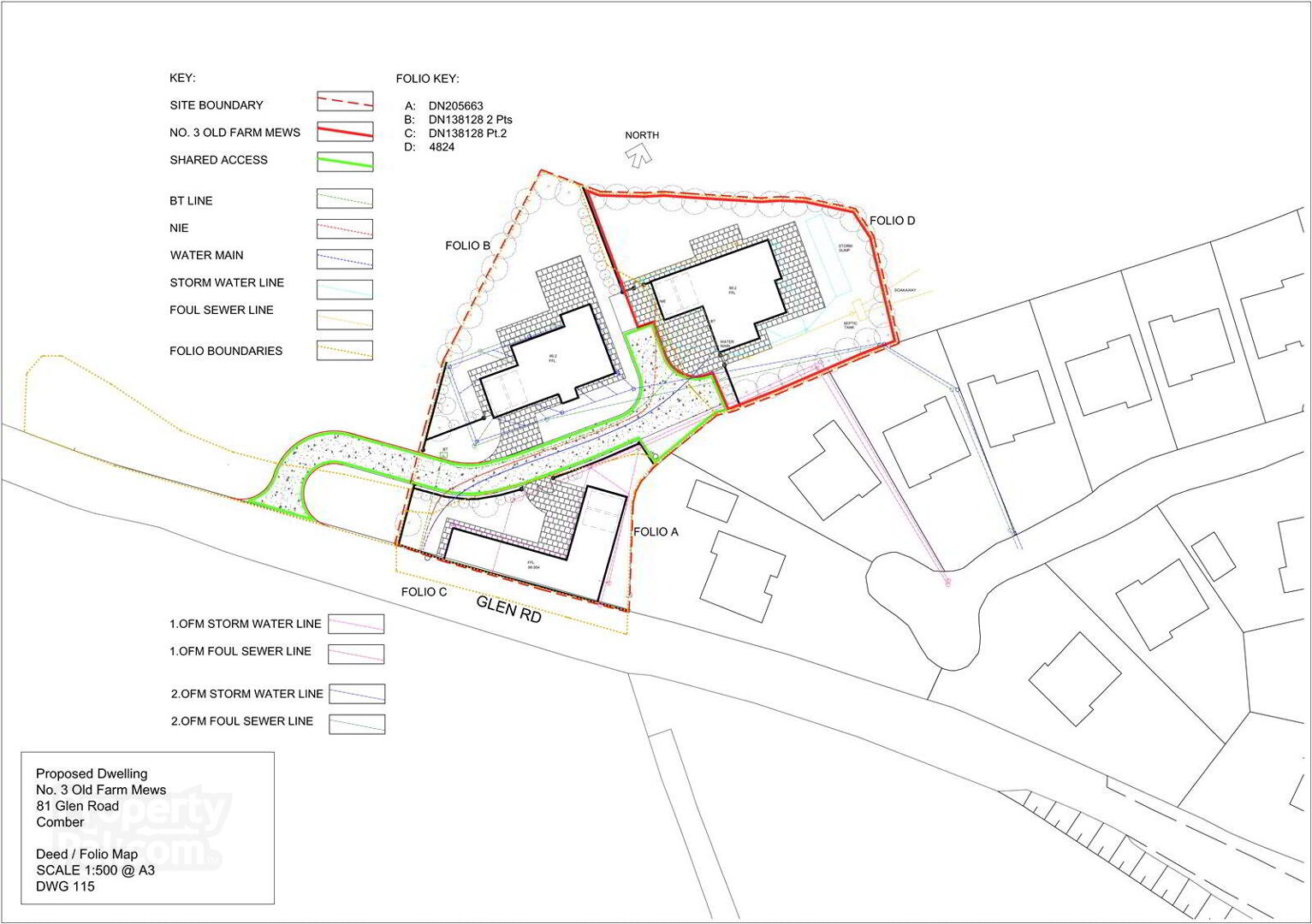 Building Site At 3 Old Farm Mews, 8 Glen Road