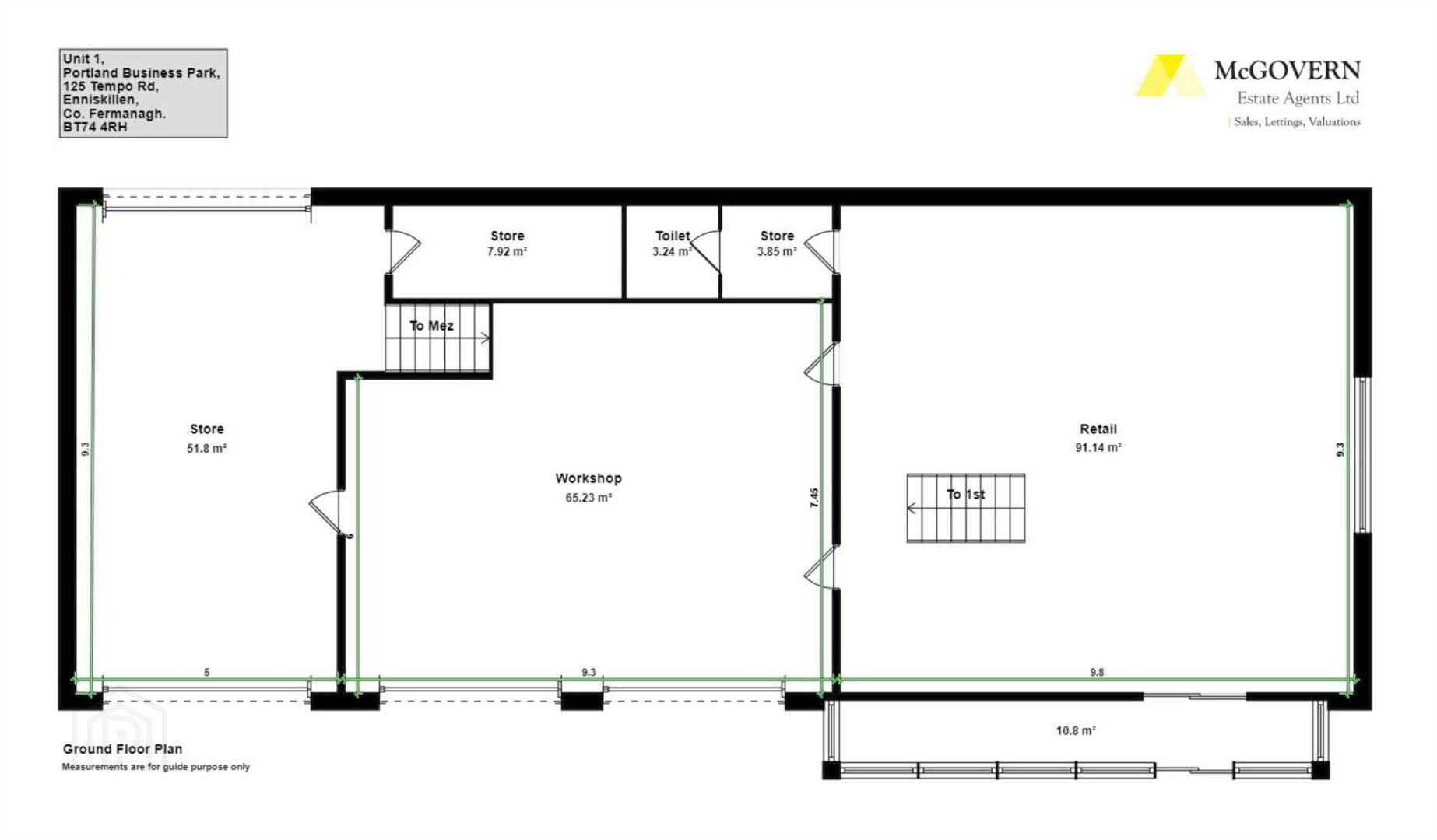 Unit 1 Portland Business Park, 125 Tempo Road 24 of 25