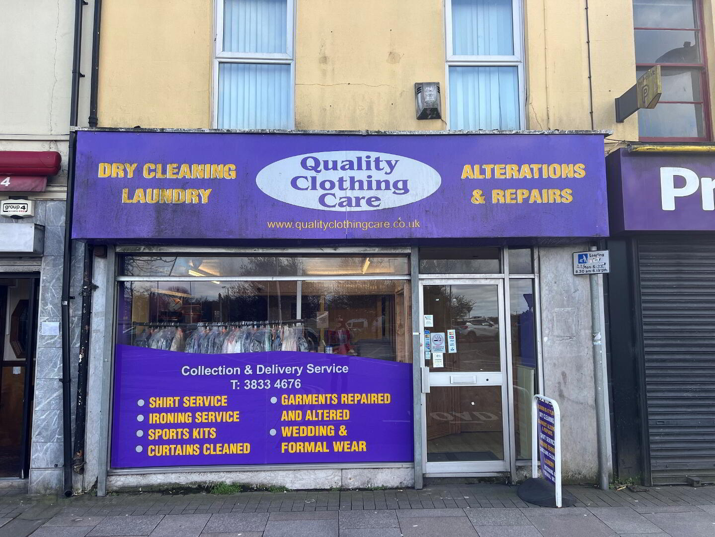 Quality Clothing Care, 36 West Street