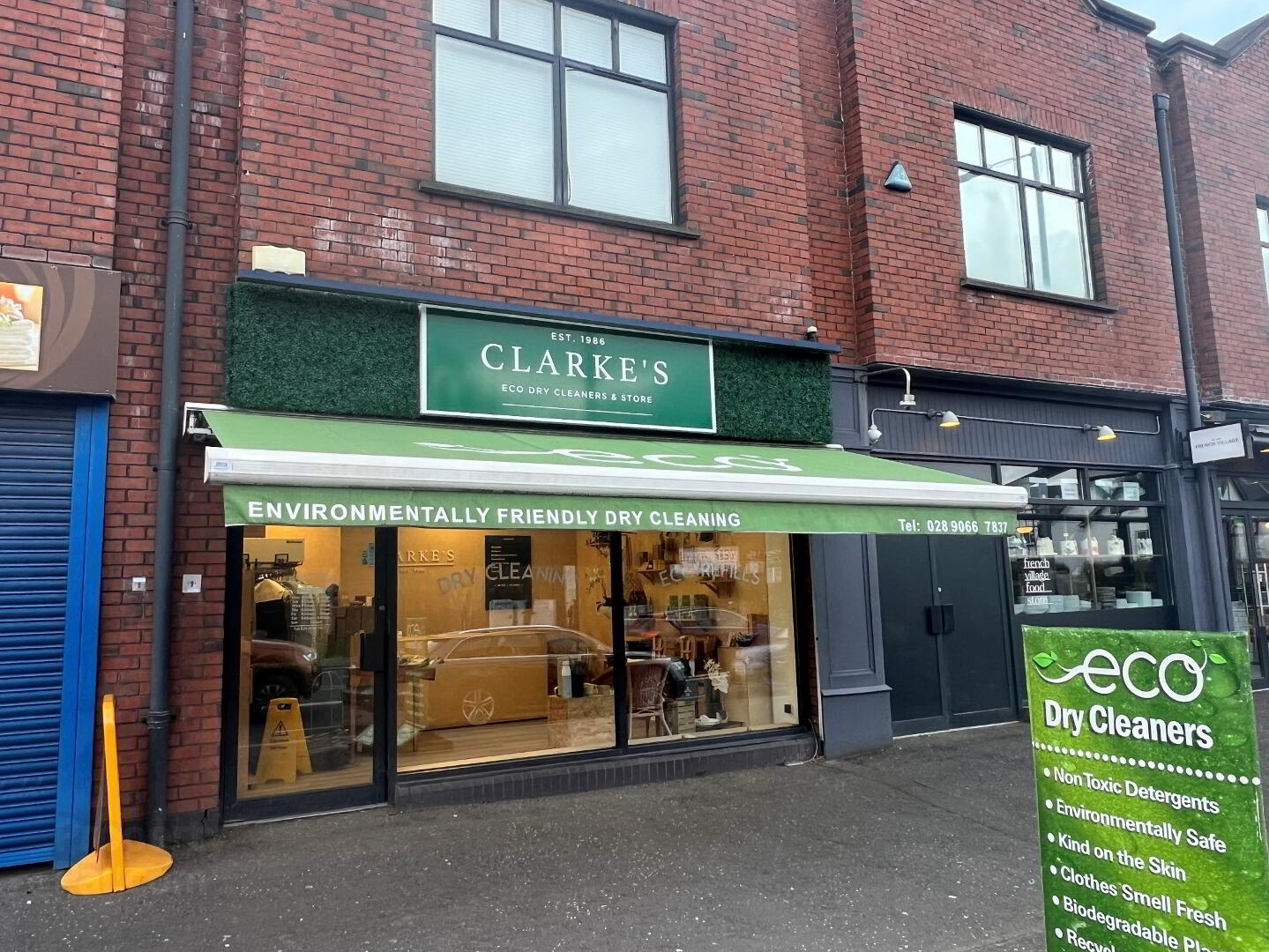 Clarke's Eco Dry Cleaners & Store, Unit 3, The Lesley Building