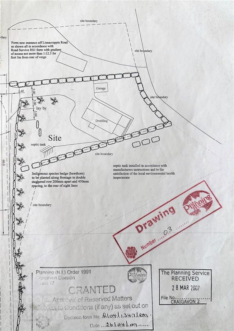 Building Site Adjacent To, 49 Lisnacroppan Road