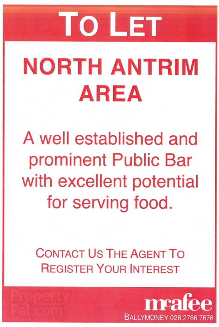 Public Bar With Potential For Food