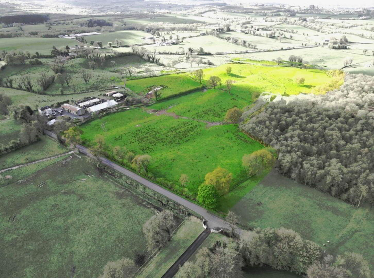 Circa 16.3 Acres, With Road Frontage