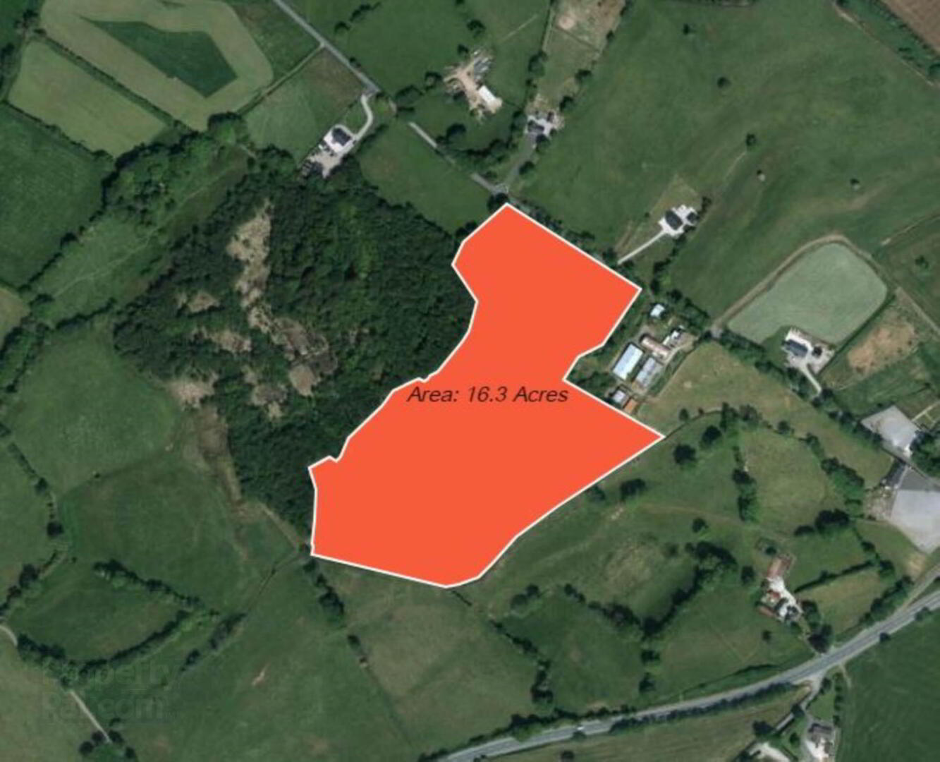 Circa 16.3 Acres, With Road Frontage