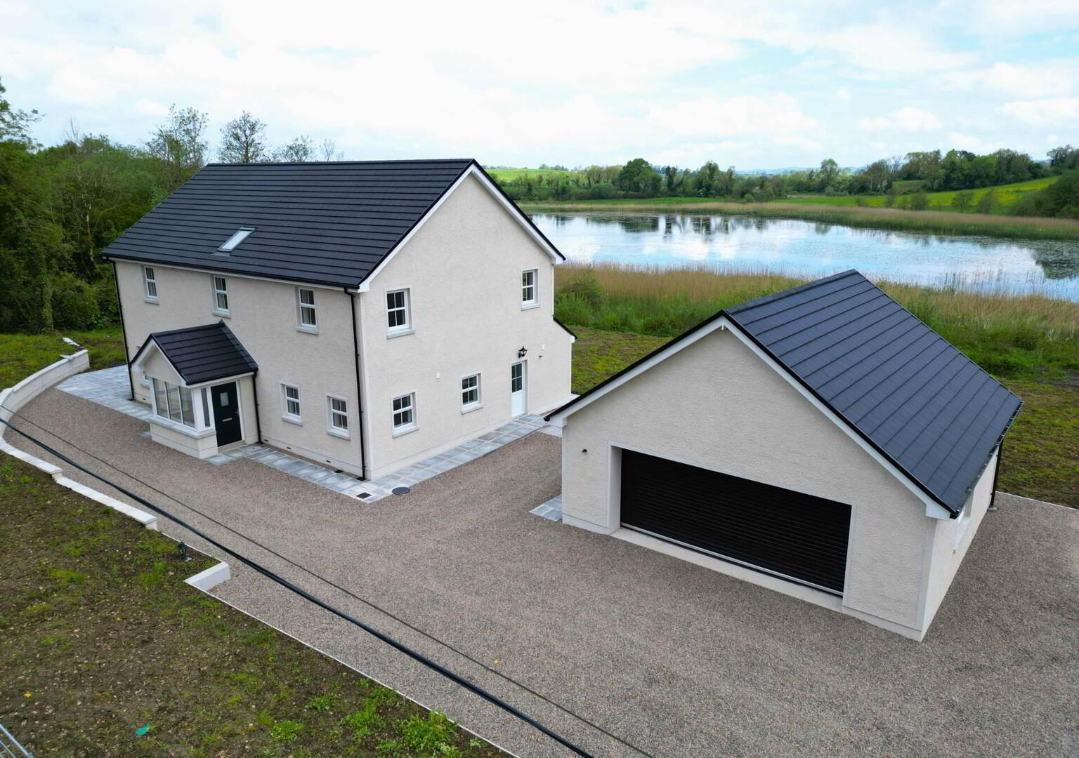 New Build, Home With Lough Views