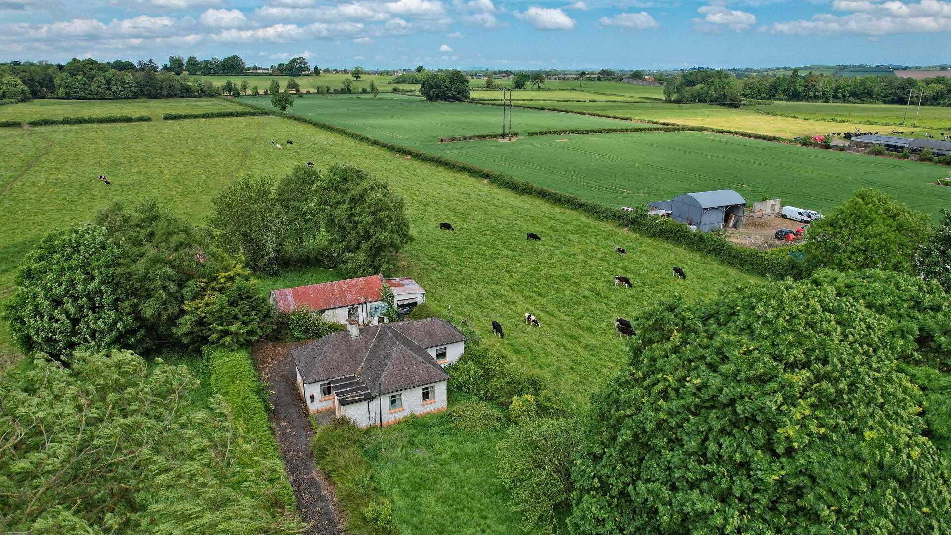 C.1.5 Residence On Acres &, C.51.5 Acres Of Agricultural Land Between Gibbstown And T