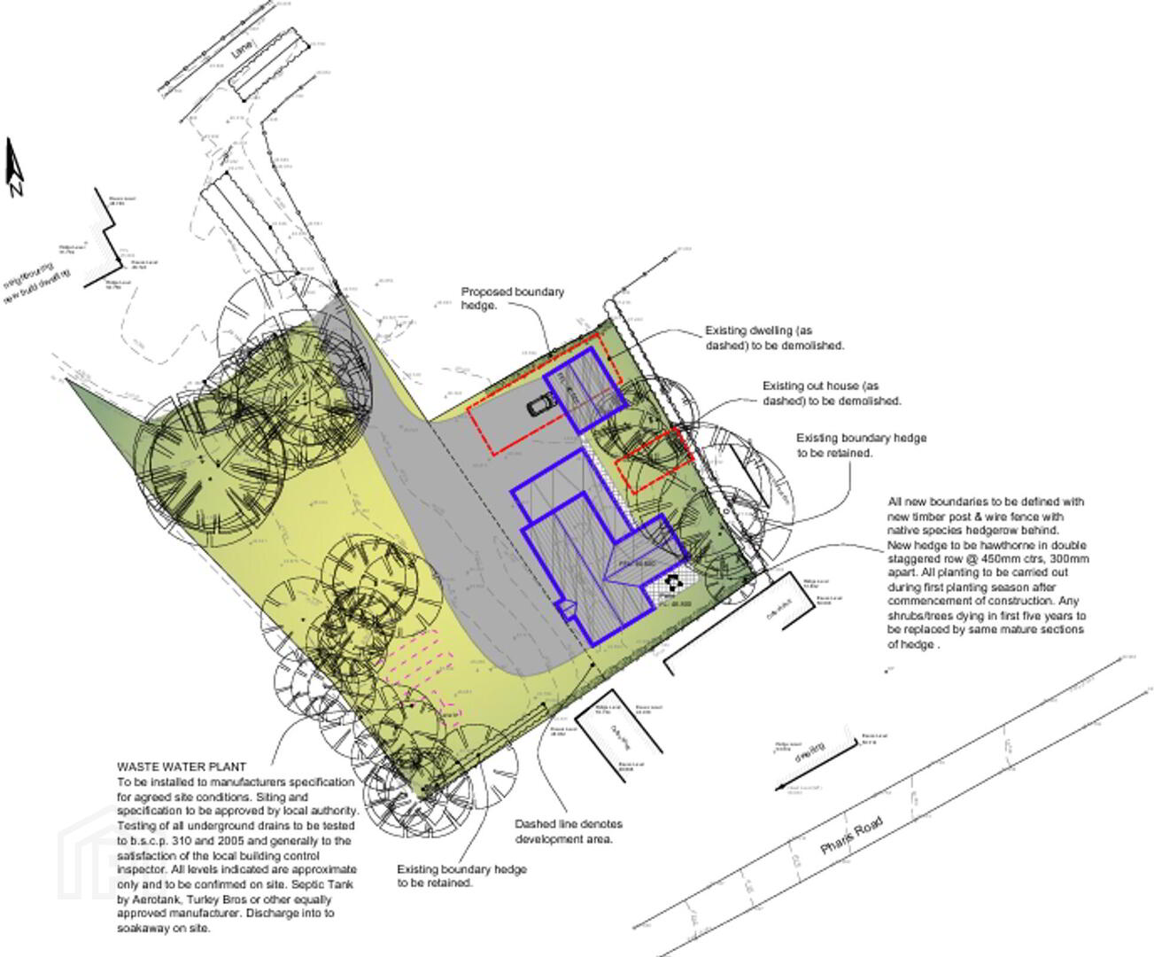 Site Approx. 45m NW Of, 74 Pharis Road 2 of 15