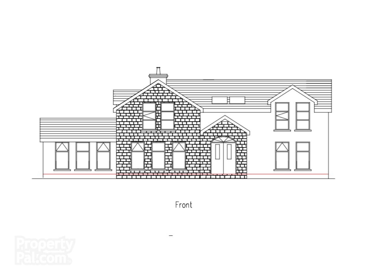 FPP Site With Garage Built &  Foundations Built, Ballyguddin Road