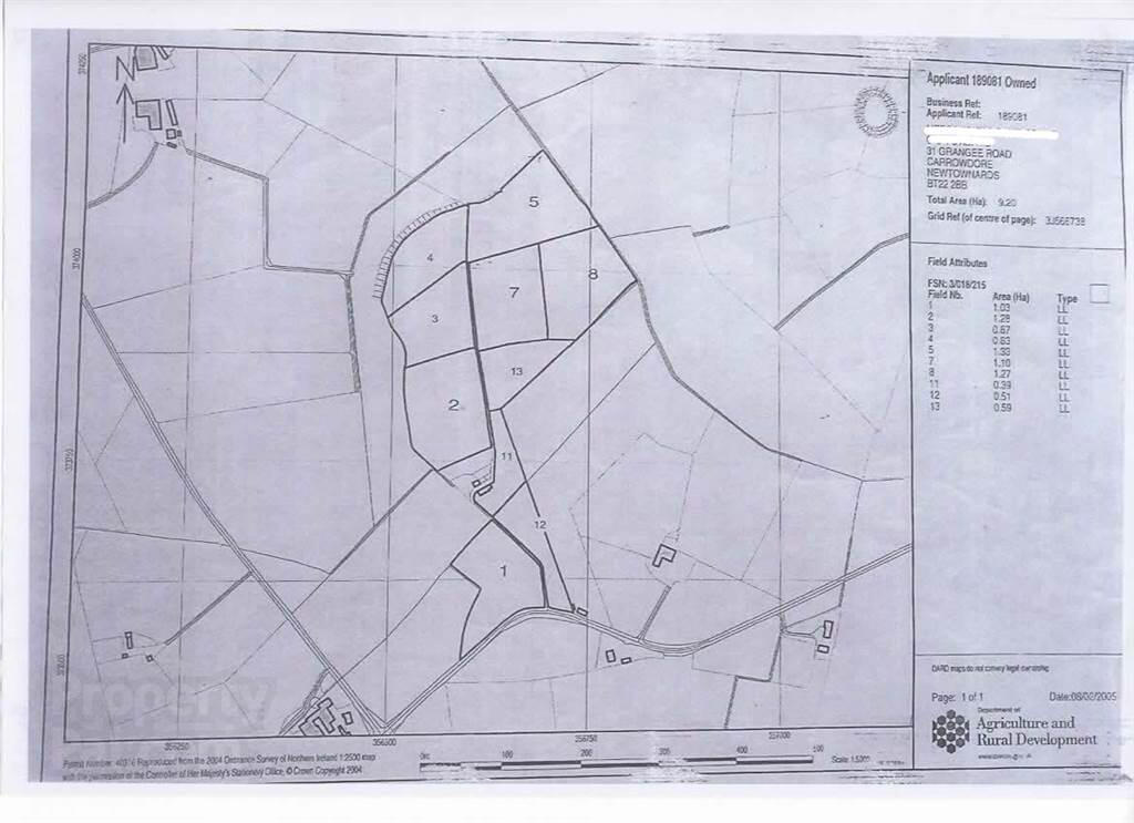 23 3/4 'Mcauleys Farm' Acres Plus Possible Replacement Dw, 33 Grangee Road