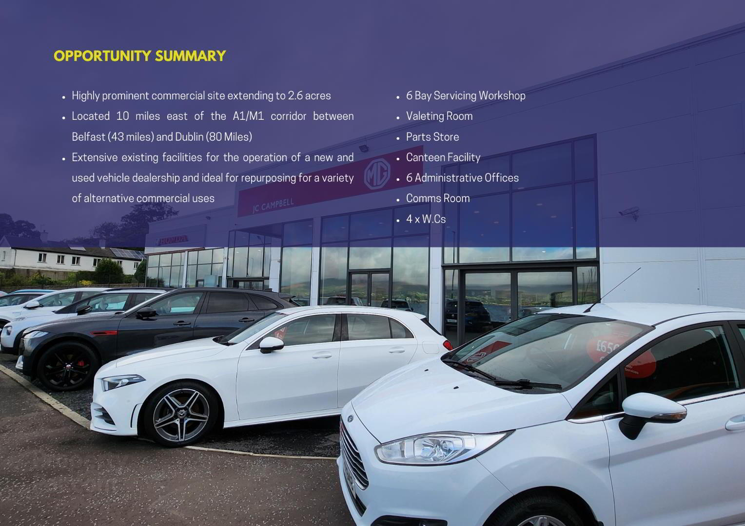 High Specification Car Showroom, 68-71 Shore Road