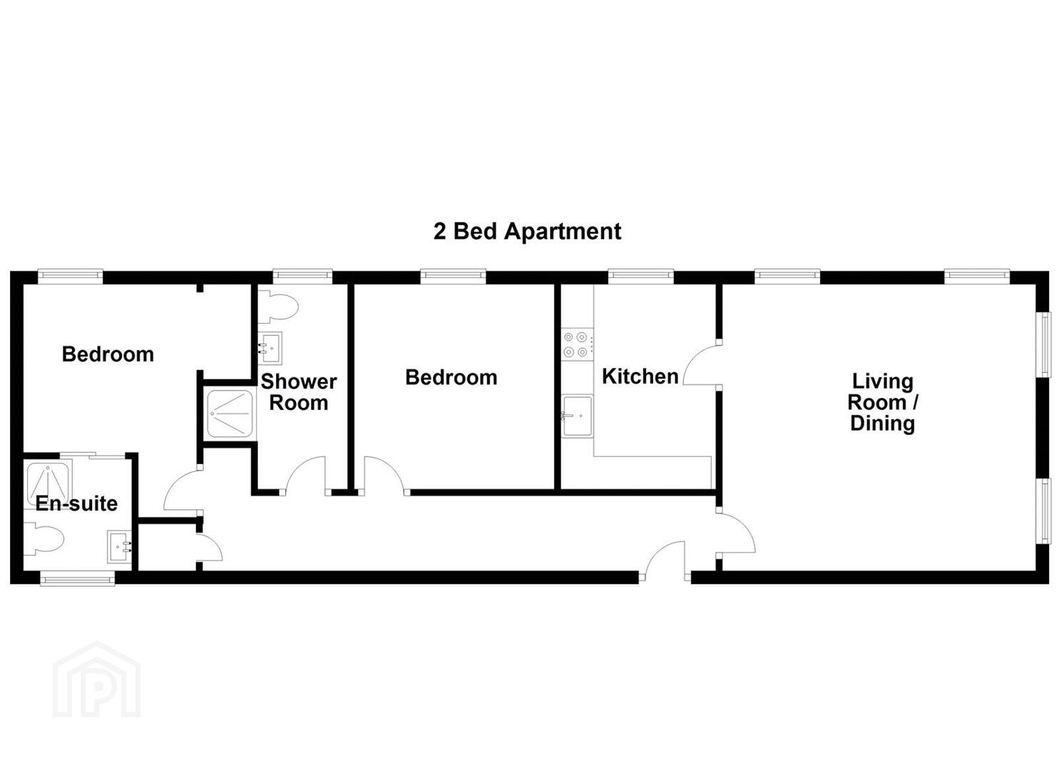 2 Balmoral Buildings - Bedroom Apt, 11-13 College Square East, Belfast 33 of 33