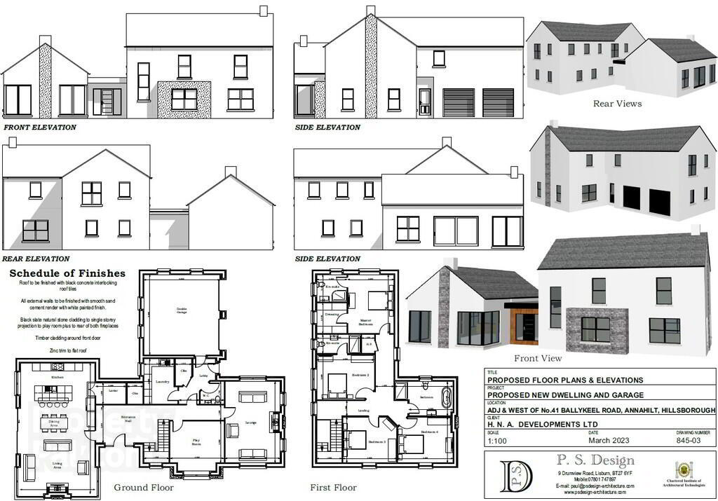 Adj & West Of, 41 Ballykeel Road