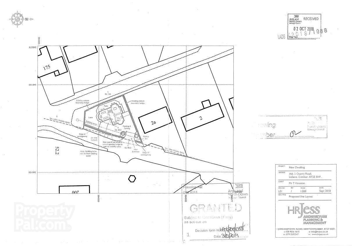 Site Beside 2a, Quarry Road