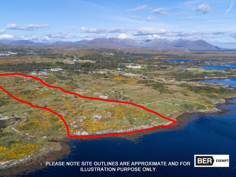 Circa 7 Acres, Of Ground With Sea Frontage And Full Planning Perm