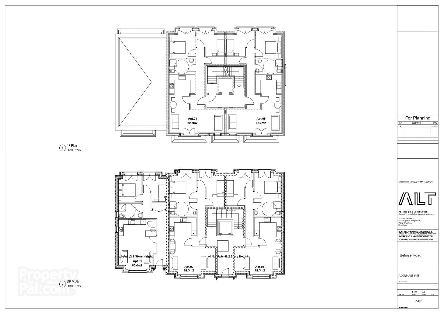 P Site Full P. Adj To, 196 Belsize Road