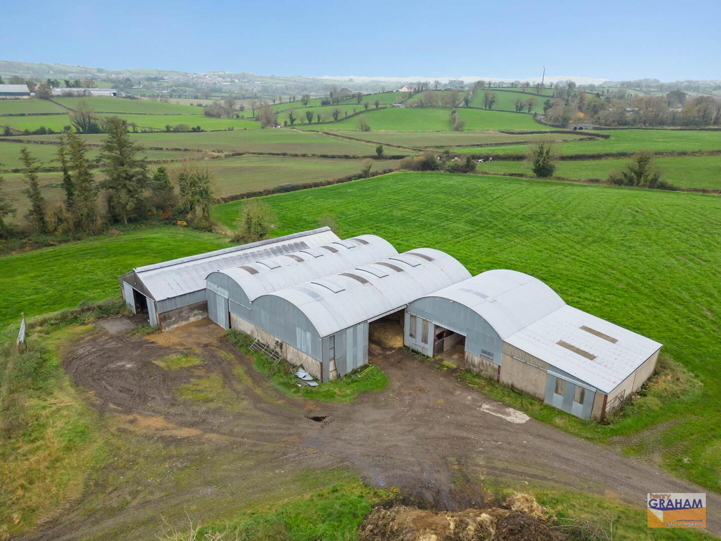 Agricultural Land And Sheds At