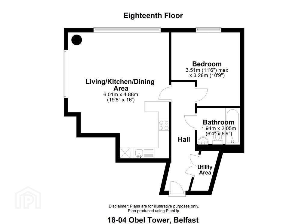 18-04 Obel, 62 Donegall Quay 11 of 11