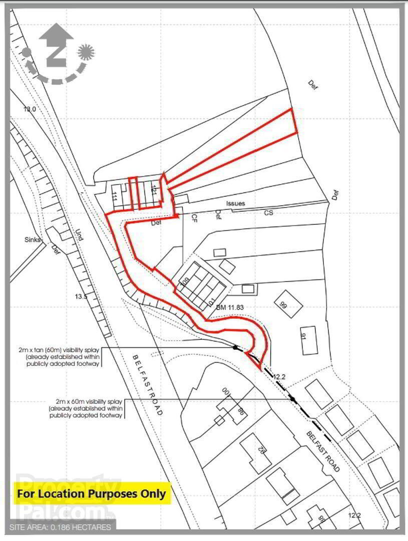 Land @, 115 Belfast Road